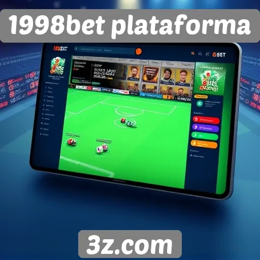 Navegação e usabilidade do site 1998bet